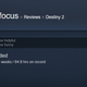 Illustration for article titled iDestiny 2/i, As Told By Steam Reviews